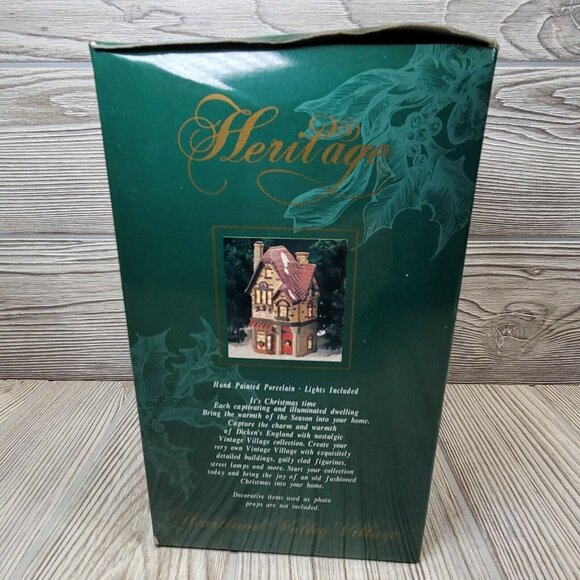 Dickens Keepsake Porcelain‎ Lighted House Teddy Bear Toy Shop Christmas - Picture 7 of 7